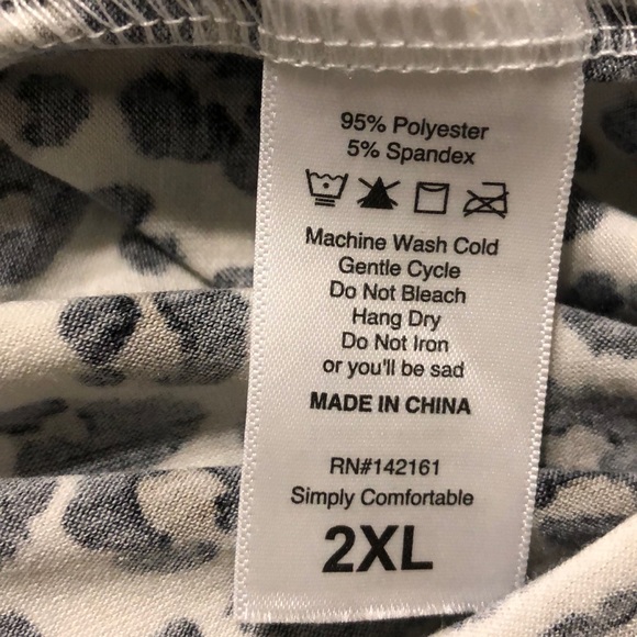 LuLaRoe Leopard Tank Top - Picture 3 of 3